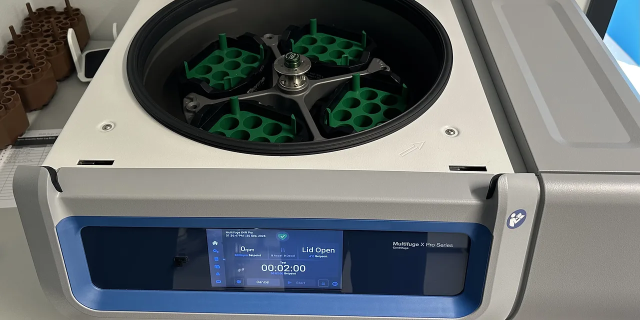 Multifuge X4R Pro training